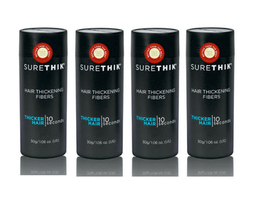 SureThik Hair Thickening Fibers 30g - Pack of 4